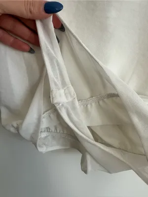 Astr White Draped Sheer Bodysuit thumbnail 5