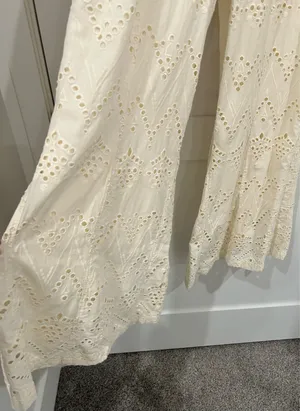 Free People Emma Eyelet Pants thumbnail 5