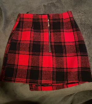 SheIn Plaid Skirt thumbnail 2