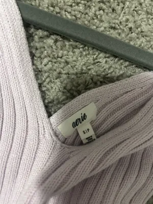 Aerie Knit Tank Top Cropped thumbnail 3