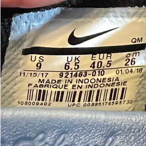 969 |‎ Nike SB Check Solarsoft Canvas Skate Shoes Black White Womens 9 thumbnail 8
