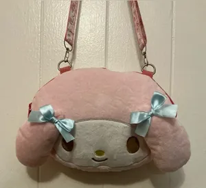 Rare Adorable Sanrio 2022 My Melody From Japan Crossbody Face Bag thumbnail 1