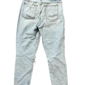 Abercrombie Curve Love High Rise Skinny Distressed Light Wash Blue Jeans Size 30 thumbnail 3