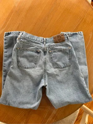 Abercrombie & Fitch Light Blue Relaxed Women’s Jeans Size 10 thumbnail 3