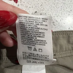 The North Face Size 4 Horizen Capri Pant Dune Beige Nylon‎ Straight Leg Women's thumbnail 11