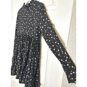 Nasty‎ Gal Polka Dot High Neck tiered Mini Dress Size: 8 thumbnail 3