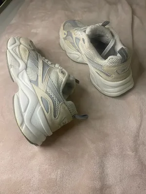 Reebok Charge Tennis Shoe Gray White Leather Run women shoes 8.5 thumbnail 5