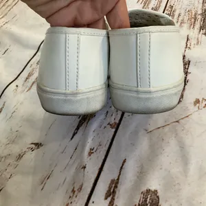 BRASH GOLD STAR‎ WHITE SLIP ONS thumbnail 5