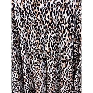 White‎ House Black Market Leopard Print Sweater XL Faux Leather Elbow Patches thumbnail 13