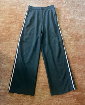 TORY BURCH wide leg  high rise pants M thumbnail 1