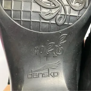 Dansko Ainsley mary Jane clogs black leather size 40‎ thumbnail 10