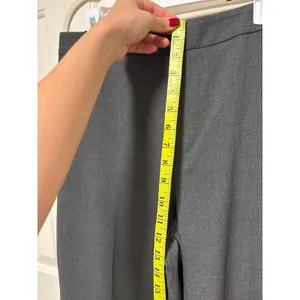 Banana Republic Hayden Gray Wide Leg Pants Size 14 thumbnail 9