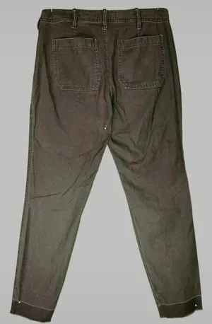 Women’s Abercrombie low rise slim, grey dark washed size 0 preowned thumbnail 2