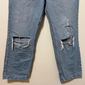 Abercrombie & Fitch The Ankle Straight Ultra High Rise Jeans Size 33 / 16 thumbnail 5