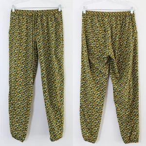 Toad & Co Green Yellow & White Floral Lightweight Travel Jogger Pants Size S thumbnail 2