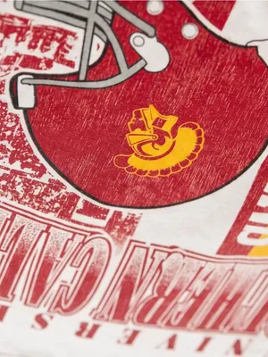 Pressbox White & Red USC Southern California Graphic Sweatshirt - Women thumbnail 2