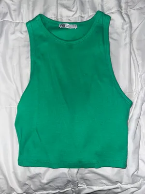 ZARA Cropped Tank thumbnail 1