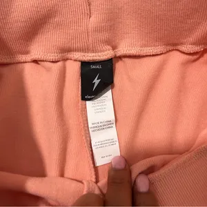 Electric Yoga Sundrop Jogger Pants‎ Womens Size S Pink Rainbow Side Stripes thumbnail 10