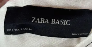 NEW Zara White Coat thumbnail 4
