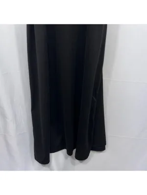 Women’s Black Cami Maxi Dress Size Small Stretch Spaghetti Strap Casual thumbnail 4