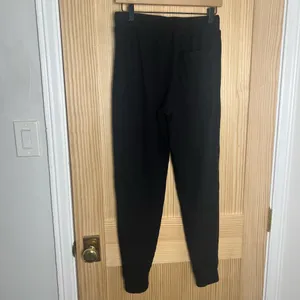 ALO YOGA- Muse Ribbed Jogger Sweatpants Black Size XXS thumbnail 5