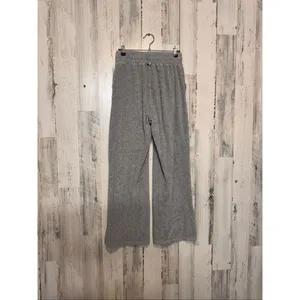 JoyLab Target Heather Grey Wide Leg Side Split Drawstring Sweatpants Women's XS thumbnail 3