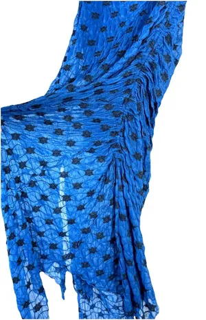 NWOT FREE PEOPLE Margot Convertible Maxi Skirt / Dress Blue XS Asymmetrical boho thumbnail 4