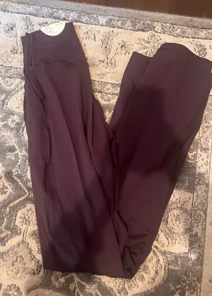 Aerie plum trousers  thumbnail 1