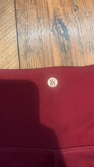 Victoria's Secret High-Waisted Burgundy Leggings thumbnail 6