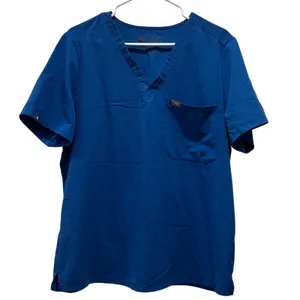 Lot of 2 FIGS Technical Collection Royal Blue V Neck Catarina Scrub Top size‎ XL thumbnail 1