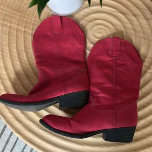Red Rampage Walden Boots Womens Faux Leather Western Cowgirl Size‎ 7 thumbnail 4