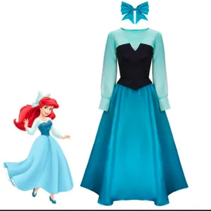 Little mermaid Ariel town dress costume thumbnail 2