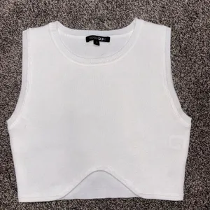 Papermoon Boutique White Crop Top Size Small thumbnail 1