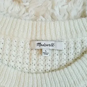 ✨ HP✨Madewell Stitch Mix Pullover Sweater✨ thumbnail 7