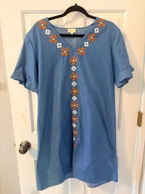 Chambray dress Blue Size M thumbnail 1