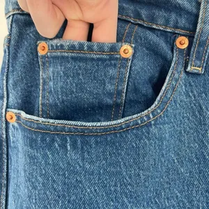 Levi's Women's Ribcage Straight Ankle Jeans Blue Denim Medium Wash‎ Size 18W thumbnail 6