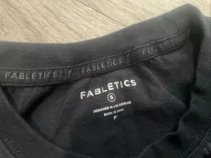Fabletics Black Los Angeles Logo Muscle Tank thumbnail 2