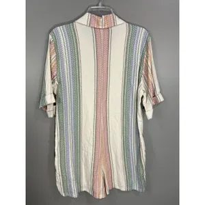 Free People Romper Women S Tea Combo New Stripe Chevron OB1939627 thumbnail 8
