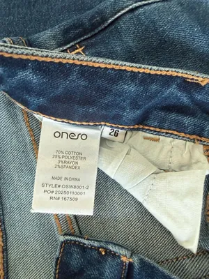 Dark Blue Jeans Size 26 thumbnail 4