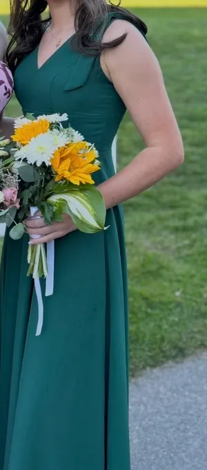 JJ's House Bridesmaid Dress Floor-Length Chiffon thumbnail 2