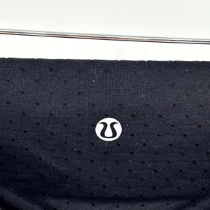 Lululemon Leggings Womens 8 Wunder Under Shine Dot Roll Down Limited Edition Blk thumbnail 7