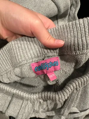 Cable Knit Edikted Pants Kasey thumbnail 2