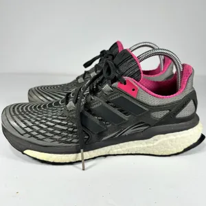 Adidas Energy Boost Women's Running Shoes | Black/Grey/Pink | Size 9.5 | BB3456 thumbnail 2
