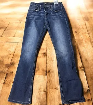 Levi's Signature by Levi Strauss Indigo Boot Cut Jeans #369 thumbnail 1