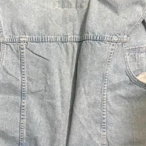 Vintage Levi's 76905-5611 Big W Black Tab Denim Vest Women's‎ L 90s Light Wash thumbnail 3