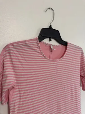 Lululemon Devotion Short Sleeve Tee
Classic Stripe White Pink Shell / Pink Shell thumbnail 6