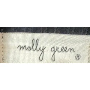 Molly Green Women's Black Wide Corduroy Cropped Jacket Size M thumbnail 4