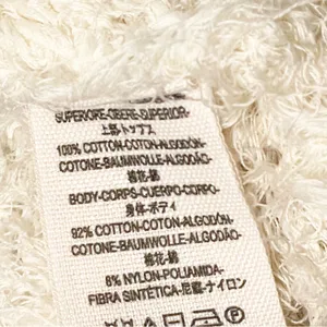 Free People Size Medium Cream Shag Fluffy Sleeveless Open Front‎ Vest thumbnail 4