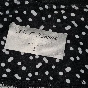 NWT Betsey Johnson Womens Black Polka Dot‎ Leggings Small thumbnail 3