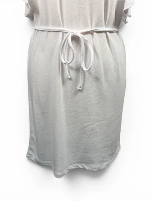 NWT Z SUPPLY The Capri Flutter Sleeve Stretch Terry‎ Boho Mini Dress, Large thumbnail 3